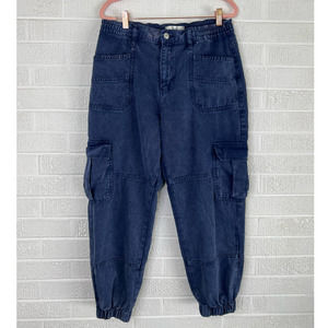 Free People wide leg cargo trouser pants